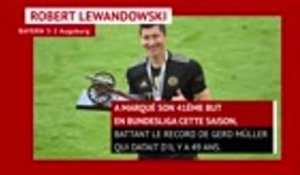 34e j. - Lewandowski, Haaland, Stindl : 3 buteurs, 3 stats