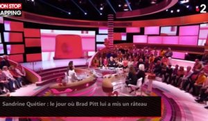 Sandrine Quétier : le jour où Brad Pitt lui a mis un râteau (Vidéo)