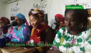 Les femmes du FNDC dénonce la "barbarie des autorités