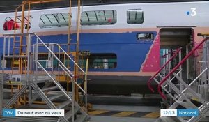 TGV : des anciens trains rénovés