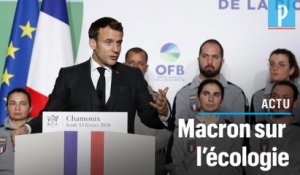 Ecologie :  Emmanuel Macron se dit prêt pour "le combat du siècle"