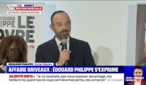 Édouard Philippe "respecte" la décision de Benjamin Griveaux et lui apporte "son soutien"