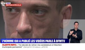 "Il ment à ses électeurs": Piotr Pavlenski, l'homme qui revendique la publication de vidéos intimes attribuées à Benjamin Griveaux, s'explique sur BFMTV