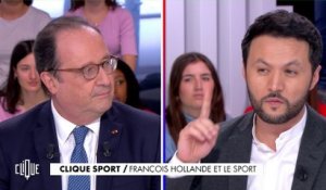 François Hollande et le sport - Clique - CANAL+