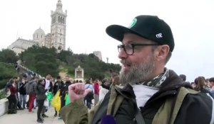 Marseille. A ND de la Garde, des centaines de personnes se mobilisent pour l'environnement