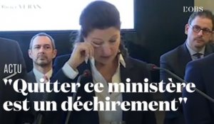 Agnès Buzyn  quitte le ministère de la Santé en larmes