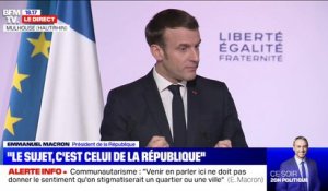 Emmanuel Macron: "Quand on trouble l'ordre public, sous quelque justification que ce soit, y compris religieuse, on ne peut l'accepter"