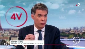 Olivier Faure (PS) : "Quand on est ministre de l'Intérieur, on ne peut pas s'en prendre à un dirigeant de l'opposition"