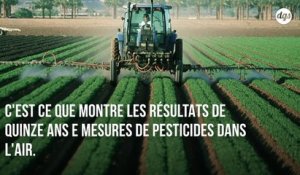 De nombreux pesticides retrouvés dans l'air soupçonnés d'être dangereux pour la santé