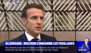 Emmanuel Macron: "La France est aux côtés de l'Allemagne dans le combat contre la haine"