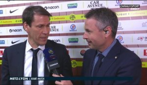 Les impressions de Rudi Garcia avant Metz / OL - Ligue 1 Conforama