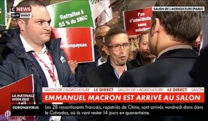 Salon de l'agriculture - Emmanuel Macron est sur place depuis 8h15 pour passer la journée au contact des agriculteurs