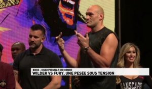 Wilder / Fury, pesée dans une ambiance électrique