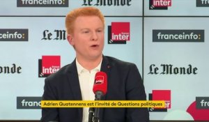 Adrien Quatennens : "Benjamin Griveaux c’est un adversaire politique, très franchement pas le plus agréable d‘entre eux, mais ce qu’il a vécu est absolument détestable"