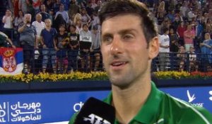 TENNIS : ATP : Dubaï - Djokovic : "Un plaisir d'étre de nouveau à Dubaï"