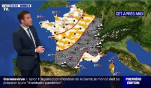 Un temps partagé entre soleil et pluie sur la France ce mardi