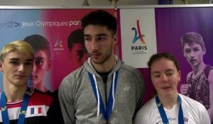 Christo Popov Toma Jr Popov et Ophélia Casier médaillés à l'Euro de badminton