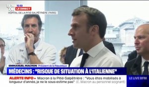 Emmanuel Macron: "On a une épidémie qui arrive"