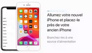 Transférer des données vers un nouvel iPhone - Apple Support