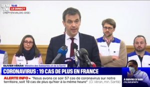 Olivier Véran: "En France, une nouvelle étape de l'épidémie de coronavirus est franchie"