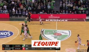Quatrième défaite de suite pour Milan - Basket - Euroligue - 26e j.