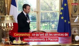 Coronavirus : ce qu'ont dit les services de renseignements à Macron