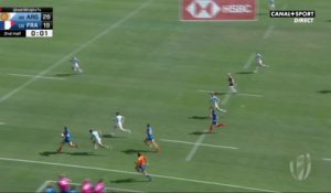 La France et l'Argentine se neutralisent à Los Angeles - HSBC World Rugby Sevens Series