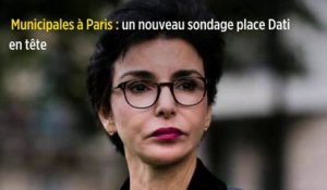 Municipales à Paris : un nouveau sondage place Dati en tête