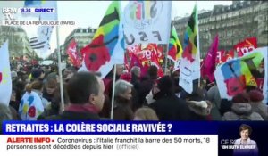 Retraites: manifestations contre le recours au 49.3