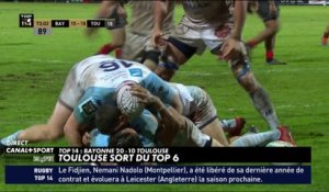 Top 14 - Toulouse sort du Top 6