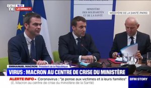 Coronavirus: selon Macron, le stade 2 "va durer des semaines et sans doute des mois"