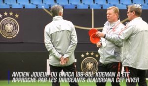 Barça : Koeman confie avoir refusé le poste d’entraîneur