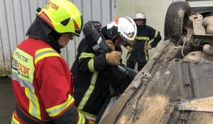 Désincarcération : les formateurs des pompiers du Finistère se perfectionnent