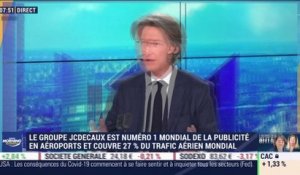 Jean-Charles Decaux (JCDecaux): Le groupe JCDecaux est numéro 1 mondial de la publicité en aéroports et couvre 27% du trafic aérien mondial - 05/03