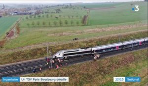 Bas-Rhin : 22 blessés dans le déraillement d'un TGV