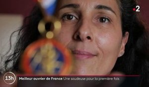 Travail : une femme sacrée meilleur ouvrier de France en soudure pour la première fois