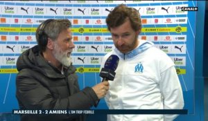 Marseille / Amiens : Villas-Boas s'excuse après ses 2 cartons jaunes