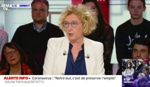 Coronavirus: "900 entreprises nous ont demandé le dispositif du chômage partiel", déclare Muriel Pénicaud