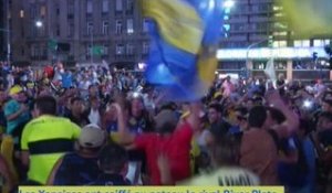 Argentin - Les supporters de Boca exultent après le titre !