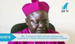 Les évêques alertent les autorités sur la situation désastreuse de la population du Rutshuru