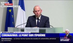 Jérôme Salomon: "Nous sommes au tout début de l'épidémie" de coronavirus en France