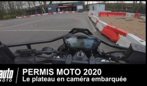 Permis Moto 2020 tutoriel Plateau en caméra EMBARQUEE POV Auto-Moto DAILY