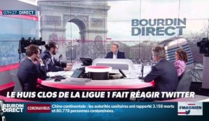 #Magnien, la chronique des réseaux sociaux : Le huis clos de la Ligue 1 fait réagir Twitter - 11/03
