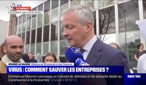Virus: Bruno Le Maire va proposer un report des charges sociales et fiscales aux entreprises