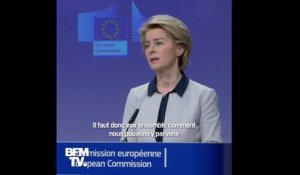 Coronavirus: Ursula Von der Leyen rappelle que "l'interdiction générale de voyager n'est pas considérée comme la solution la plus efficace