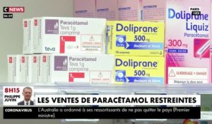 Coronavirus : les ventes de paracétamol restreintes