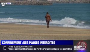 Confinement: sur la côte méditerranéenne, des plages désormais interdites