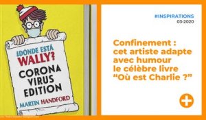 Confinement : cet artiste adapte avec humour le célèbre livre “Où est Charlie ?”