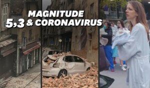 En Croatie, un tremblement de terre frappe Zagreb et fait d'importants dégâts