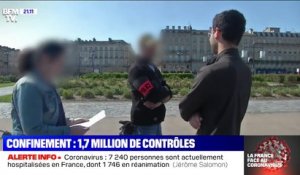 Confinement: 1,7 million de contrôles